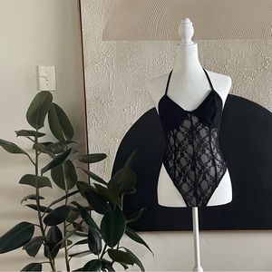 Free People lace bodysuit